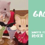 GACHA GACHA | JUNKISSA TOKAI VERSION x Sylvanian Families 純喫茶東海版のガチャガチャとシルバニアファミリー♪