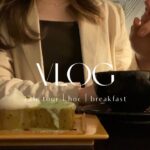 【vlog】社会人の休日🌷お花見,カフェ巡り🍰｜ふわふわフレンチトーストの作り方🥣