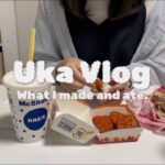 【献立】一人暮らし女子の自炊VLOG🍋大阪純喫茶🍮に行ったり、マックを買って食べたり🍔　　　　　　　　　What I made and ate 一人暮らし女子の自炊vlog