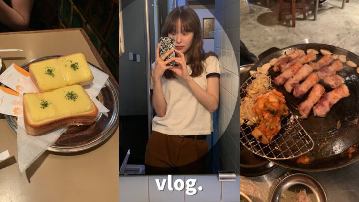 vlog, 京都day🌿激推しサムギョプサル🇰🇷喫茶店発掘☕️🥄