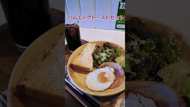 博多うどんの代表店のカフェでモーニング #shorts #ウエスト #モーニング