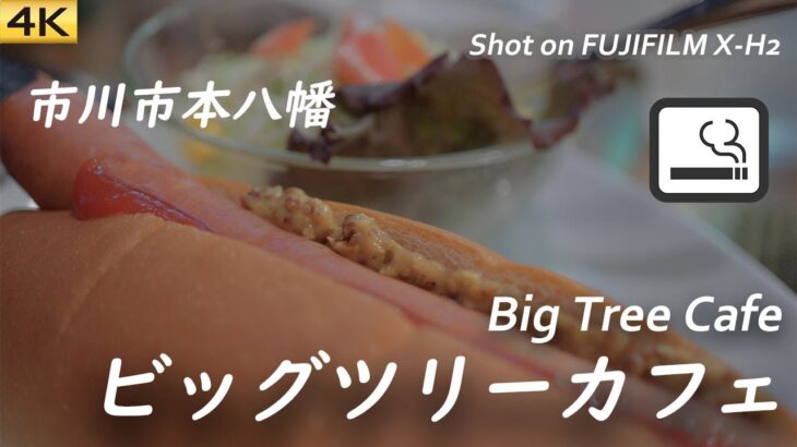 【喫茶店】JR本八幡駅北口の喫煙目的店ビッグツリーカフェでモーニングドッグ Had a breakfast at Big Tree Cafe for smokers at Motoyawata