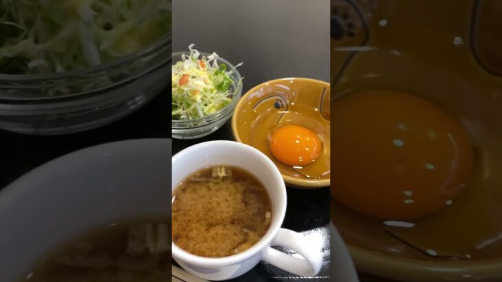【モーニング】カフェ ド ジューシー（10℃） 寺岡家の卵かけご飯モーニング