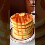 レトロ喫茶店のモーニング6段ホットケーキ🥞【愛知 喫茶サンセン】