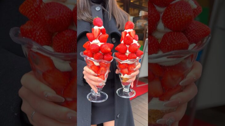 全国おすすめいちごスイーツまとめ10選🍓カフェ巡りするときの参考にしてみてほしい！ #東京グルメ