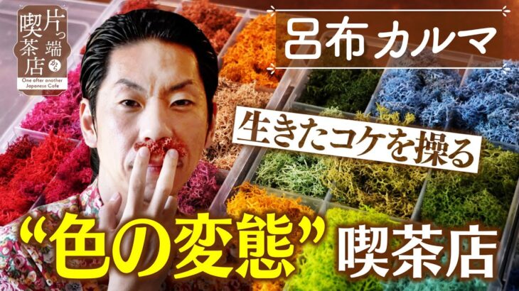 【呂布カルマ】生きたコケを操る!? “色の変態”喫茶店【片っ端から喫茶店】