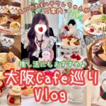 【推し活にぴったり♡大阪カフェ巡り11選】ちいかわ&ハチワレちゃんと行く🐈‍⬛🎀可愛すぎる韓国風カフェ、結婚式場のアフタヌーンティー、行列のできる京都のパン屋アマムダコタンにも初潜入ｯ🍞☕️🤎